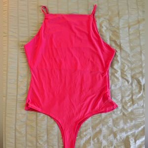 Bright pink Bodysuit